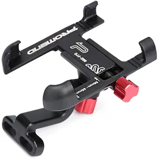 SIUKE Fahrrad Vorbau Handyhalterung Aluminiumlegierung 360° Rotation Fahrrad Rennrad Vorbau Handyhalter