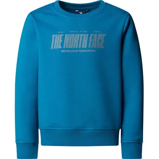 The North Face Boys Reflective Logo Relaxed Crew dusk blue (BOM) L