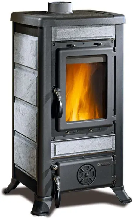 Kaminofen La Nordica Fulvia 6 KW Ofen Holz Guss