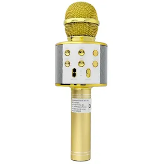 COFI 1453 Multimedia Karaoke-Mikrofon Kabelloser Bluetooth Lautsprecher 1200mAh
