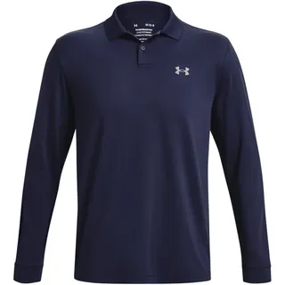 Under Armour Herren Sweatshirt UA Performance 3.0 langarm Poloshirt 410 - midnight navy L