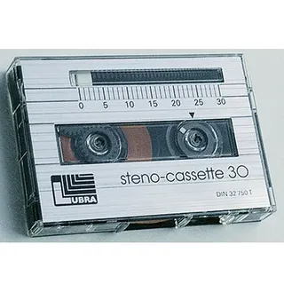 WMC Diktierkassette 24101/1-30 für Grundig 1x30min