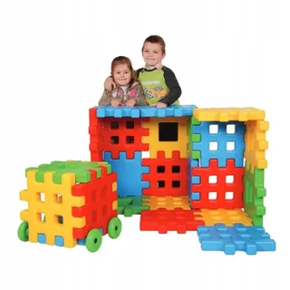 Woopie Educational Blocks Waffeln Zaunhaus