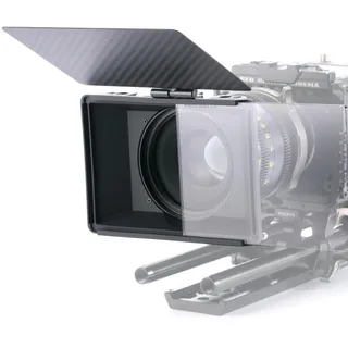 Tilta Matte Box 4x5,65" Filterrahmen Mini Matte Box für DSLR und Spiegellose Kameras, mit 4 Objektivadapterring(67/72/77/82mm) MB-T15