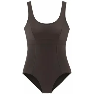 LASCANA Badeanzug Damen braun Gr.46 Cup C