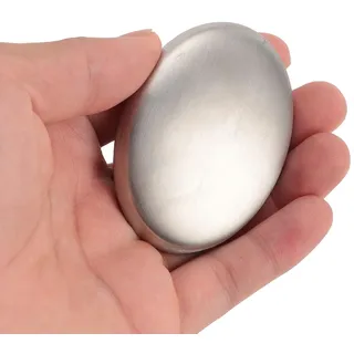 Edelstahlseife, Stahlseife, Edelstahlstangenstab Metall Metallseife Waschmaschinen Zum Entfernen von Fisch Zwiebel Geruch von Fischknoblauch (1 Prozent)