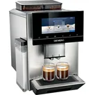 SIEMENS Kaffeevollautomat "EQ900 TQ907D03, intuitives 6,8" TFT-Display, 2 Bohnenbehälter", silber (edelstahlfarben), B:31,5cm H:39,2cm T:47cm, Kaffeevollautomaten, Barista-Modus, App, Geräuschreduzierung, 10 Profile, edelstahl, Kaffeevollautomat
