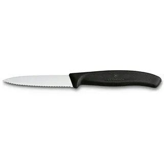 SwissClassic Gemüsemesser 8 cm schwarz