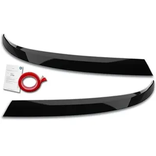 RDX Racedesign RDX Scheinwerferblenden kompatibel mit Volkswagen Transporter T6.1 2021- (ABS Glänzend