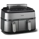 Series 5000 NA555 - double hot air fryer - silver