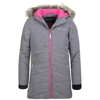 TROLLKIDS Ski-/ Snowboardjacke Lifjell grau/rot Gr. 110