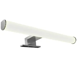 Kalb Material Für Möbel LED Spiegelleuchte 300mm Aufbauleuchte 230V Badezimmer Leuchte verchromt, Auswahl:300mm - Warmweiss