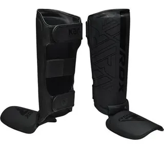 Rdx sports F6 KARA Schienbein Einlagenschutz Schwarz, XLS
