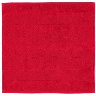 Noblesse II Handtuch 30 x 30 cm glatt rot
