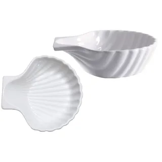 Contacto Muschelschale, weiß