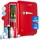 (48 l, 500 mm hoch, Rot)