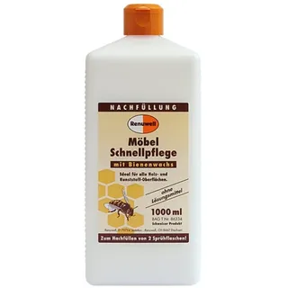 Renuwell Möbel-Schnellpflege mit Bienenwachs 1 l
