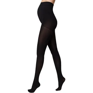 Conte elegant MOMMY 40 DEN - Qualität Strumpfhosen - Strumpfhosen Damen - Umstandsmode - Umstandsstrumpfhose - Schwangerschaft - Bauchstütze Schwangerschaft - Gr. 2 - Nero