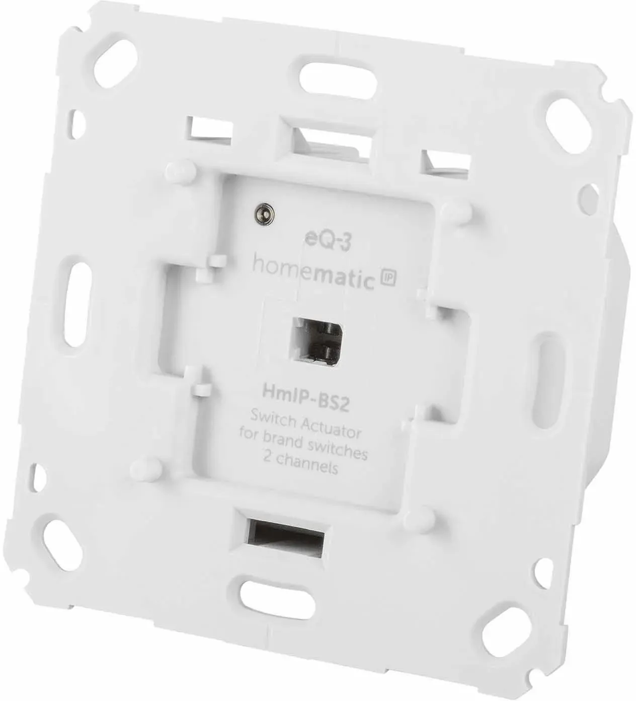 Homematic IP Smart Home Schaltaktor für Markenschalter 2-fach HmIP-BS2