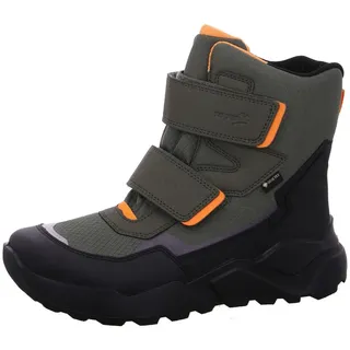 superfit Jungen ROCKET warm gefütterte Gore-Tex Stiefel, GRÜN/ORANGE 7000