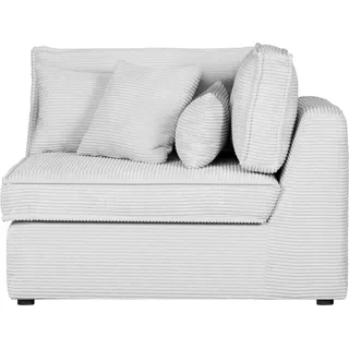 OTTO home Sofa-Eckelement OTTO HOME "Enid", beige (creme), B:130cm H:75cm, 100% Polyester, Polsterelemente, Teil eines Modulsofas, fester Sitzkomfort, auch in Breitcord
