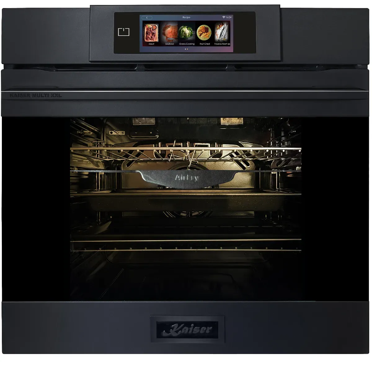 Kaiser EH 6347 Einbaubackofen Elektro Pyrolyse Graphitgrau Matt Moire 86 L TFT Display