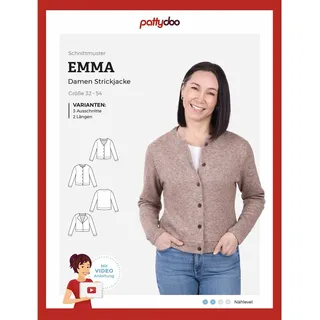 Pattydoo Papierschnittmuster Strickjacke Emma