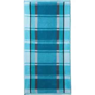 Erwin Müller Handtuch Handtuch "Ludwigsburg" 4er-Pack, Jacquard, Walk-Frottier Uni grün