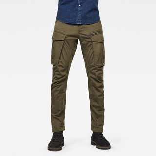 G-Star Rovic Zip 3d Regular Tapered Hosen Dark Bronze Green 32 32