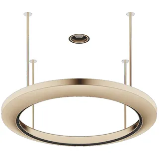 Dornbracht AQUAHALO Regenpaneel - Champagne gebürstet (22kt Gold)