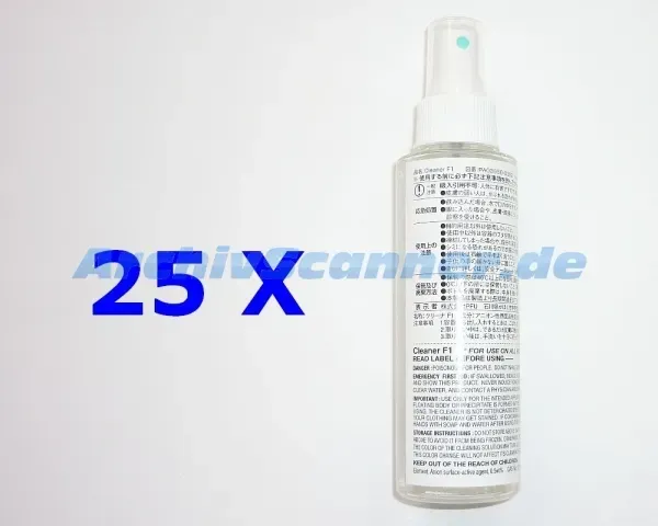 Fujitsu Cleaning Fluid F1 für alle Scannermodelle
