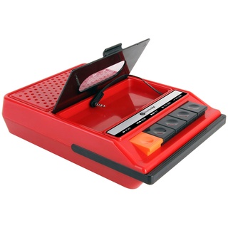 Thumbs Up IREC iRecorder Retro Tape Recorder (Dockingstation), rot