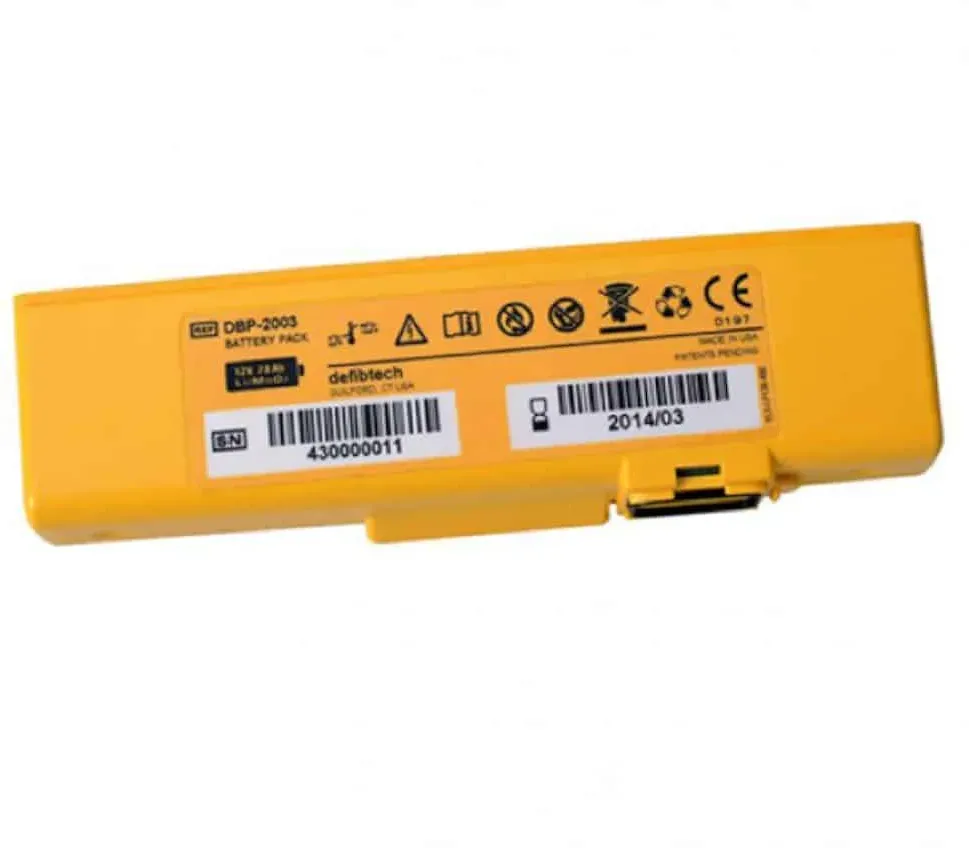 Defibtech - Lifeline VIEW AED - Batterie