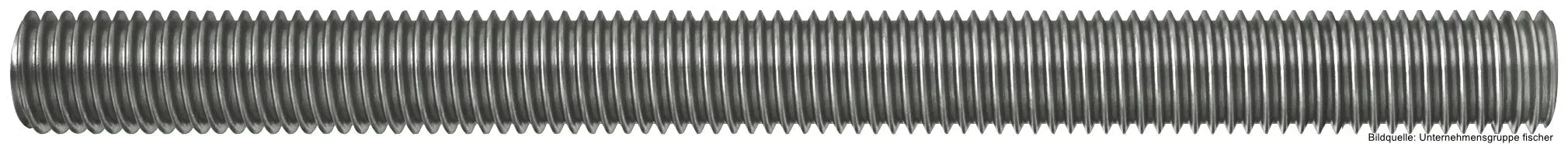 fischer Ankerstange FIS A M12 x 1.000 HCR - hochkorrosionsbeständiger Stahl, 10 ...