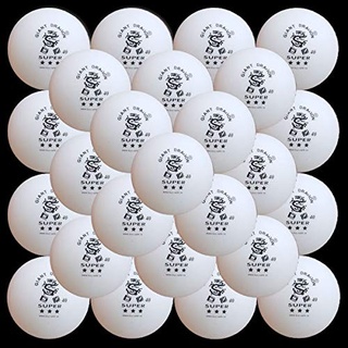 VABIONO Tischtennisbälle weiß 3-Sterne Ø40mm Ping-Pong Ball Tischtennis-Bälle (30 Stück)