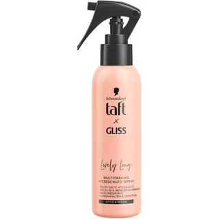 Schwarzkopf Hitzeschutzspray taft x Gliss Lovely Long