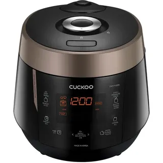Cuckoo CRP-P1009S Reiskocher (1150 Watt, Braun/Schwarz)