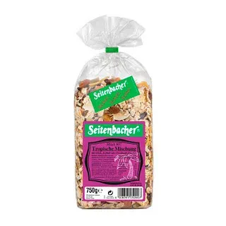 Seitenbacher® Tropische Mischung Müsli 750,0 g