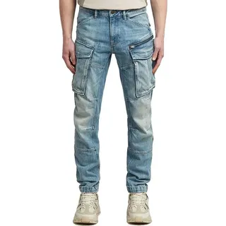 G-Star Rovic Zip 3d Regular Tapered Denim Jeans - Vintage Cumulus Blue - 34 - 34