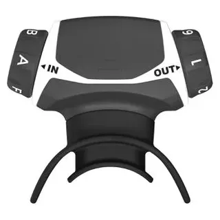 Airofit Atemtrainer Active Schwarz-Weiß