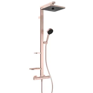 Ideal Standard Alu+ Aufputz-Duschsystem mit Thermostat, BE210RO,