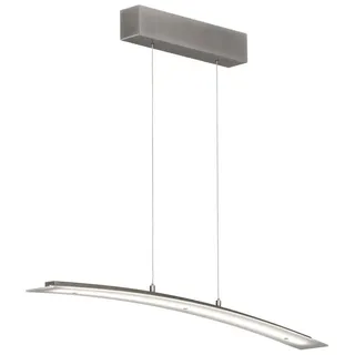 Fischer & Honsel Mavero 1-flg. LED 9 cm oval nickelfarben