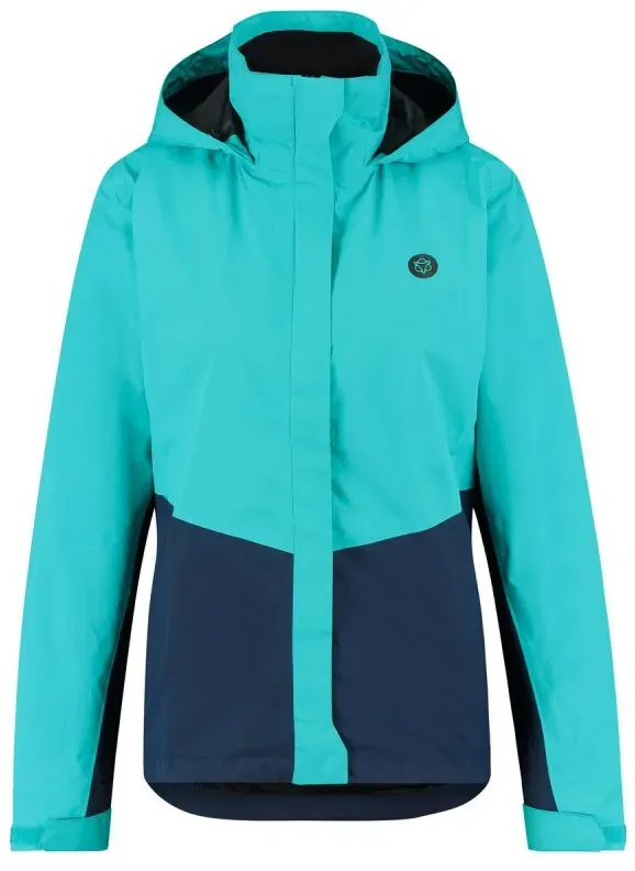 AGU Section Comfort Damen Regenjacke mint/navy M