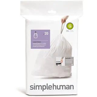 simplehuman Code G passgenaue Müllbeutel 400 Müllbeutel