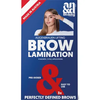 a.n.d. beauty Brow Lamination Kit Augenbrauenpflege-Set