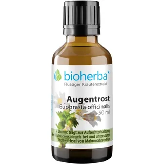 Bioherba Augentrost Euphrasia officinalis Tropfen Tinktur 50 ml