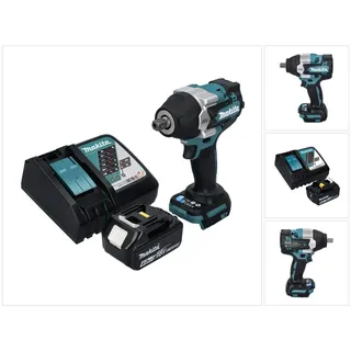 Makita DTW 701 RG1 Akku Schlagschrauber 18 V 700 Nm 1/2" XPT Brushless + 1x Akku 6,0 Ah + Ladegerät