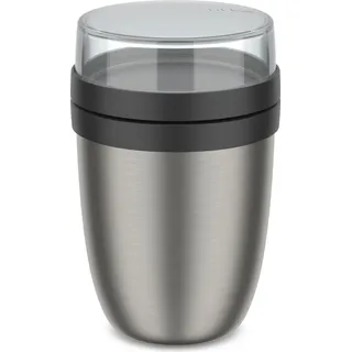Mepal Lunchpot Thermo Ellipse 2tlg. Edelstahl Schwarz