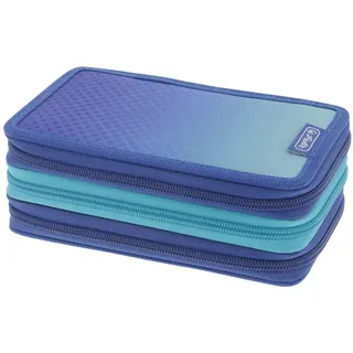 Herlitz Schüleretui TriCase 31-teilig Dip Dye Blue/Turquoise