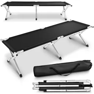 TRESKO Feldbett TRESKO Schwarz